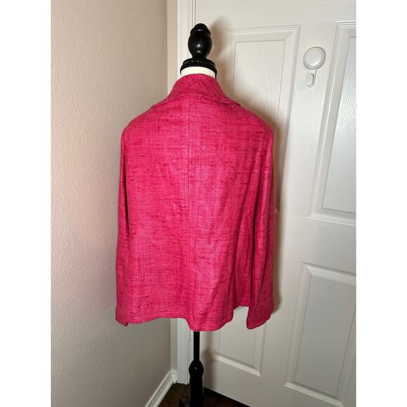 Akris Punto Pink Silk Jacket Blazer NWT - Picture 2 of 11